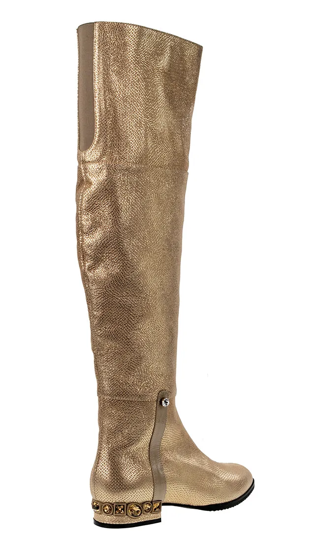 6619 Marino Fabiani Boots / Gold