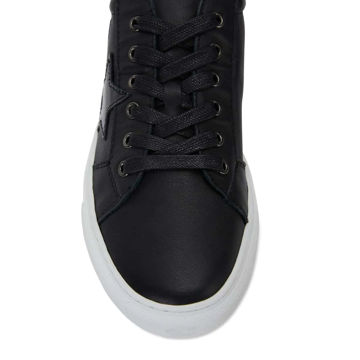 Campus Sneaker in Black Leather