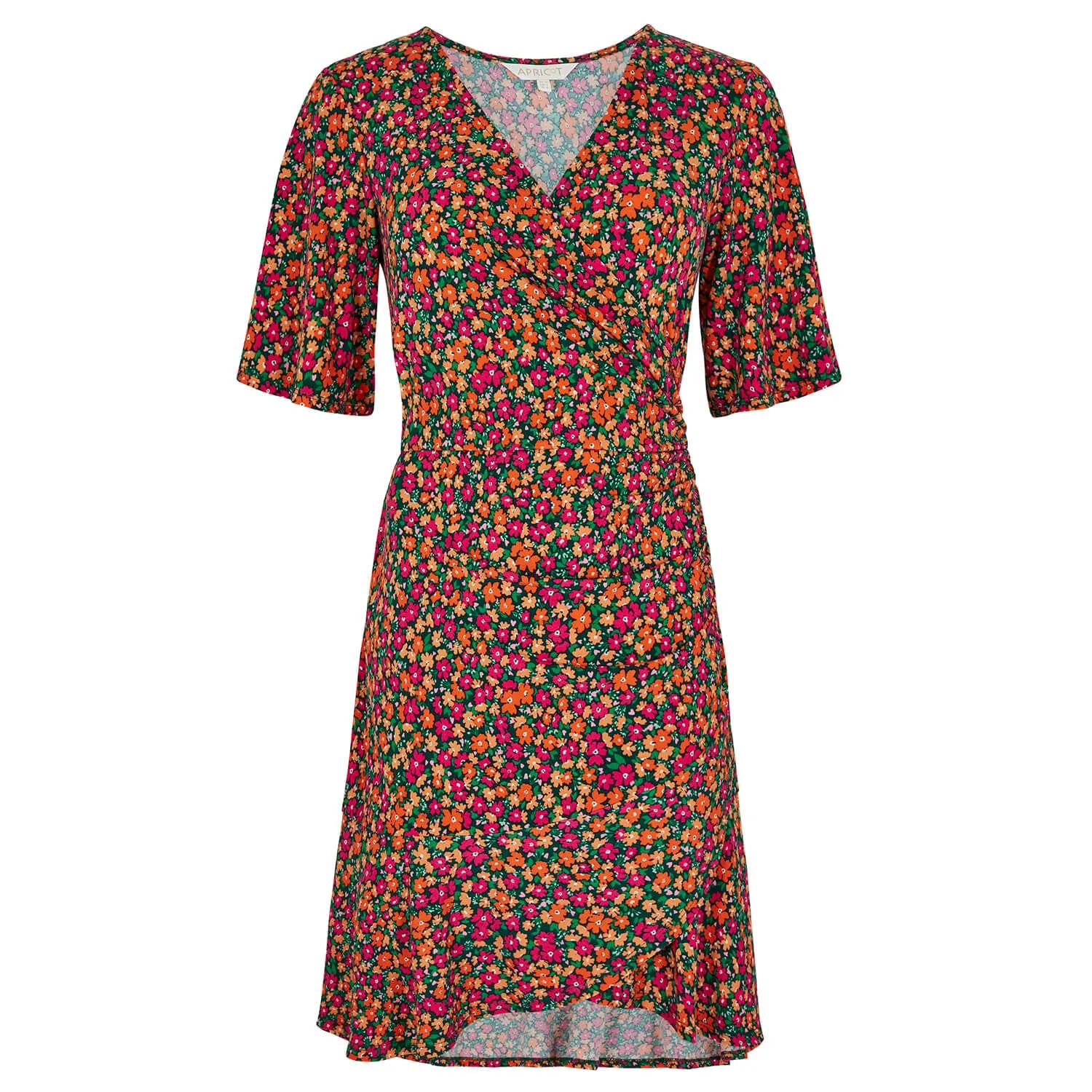 Ditsy Wrap Dress