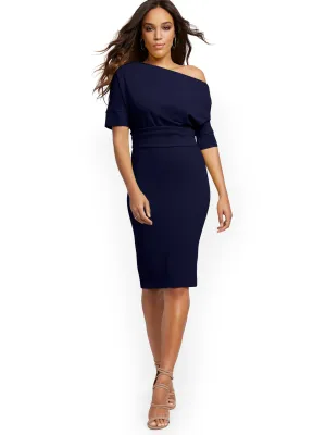 Dolman Sheath Dress