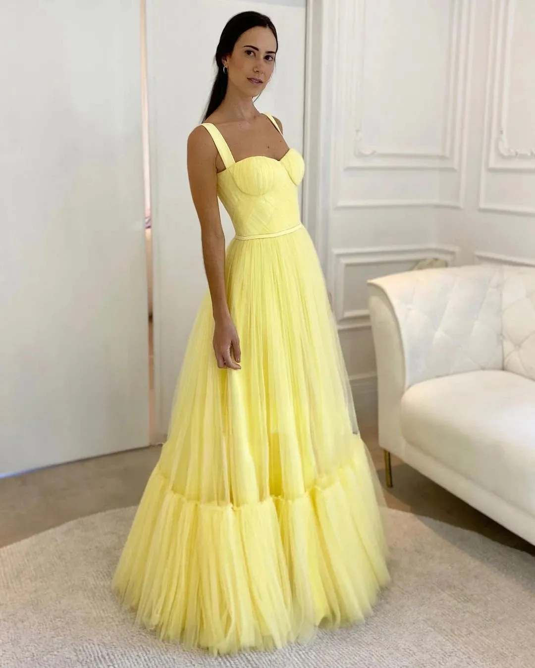 Girlary Formal Dresses Gala Dress Custom Occasion Dresses for Prom Woman's Evening Dress 2024 Luxury Ball Gown Elegant Gowns