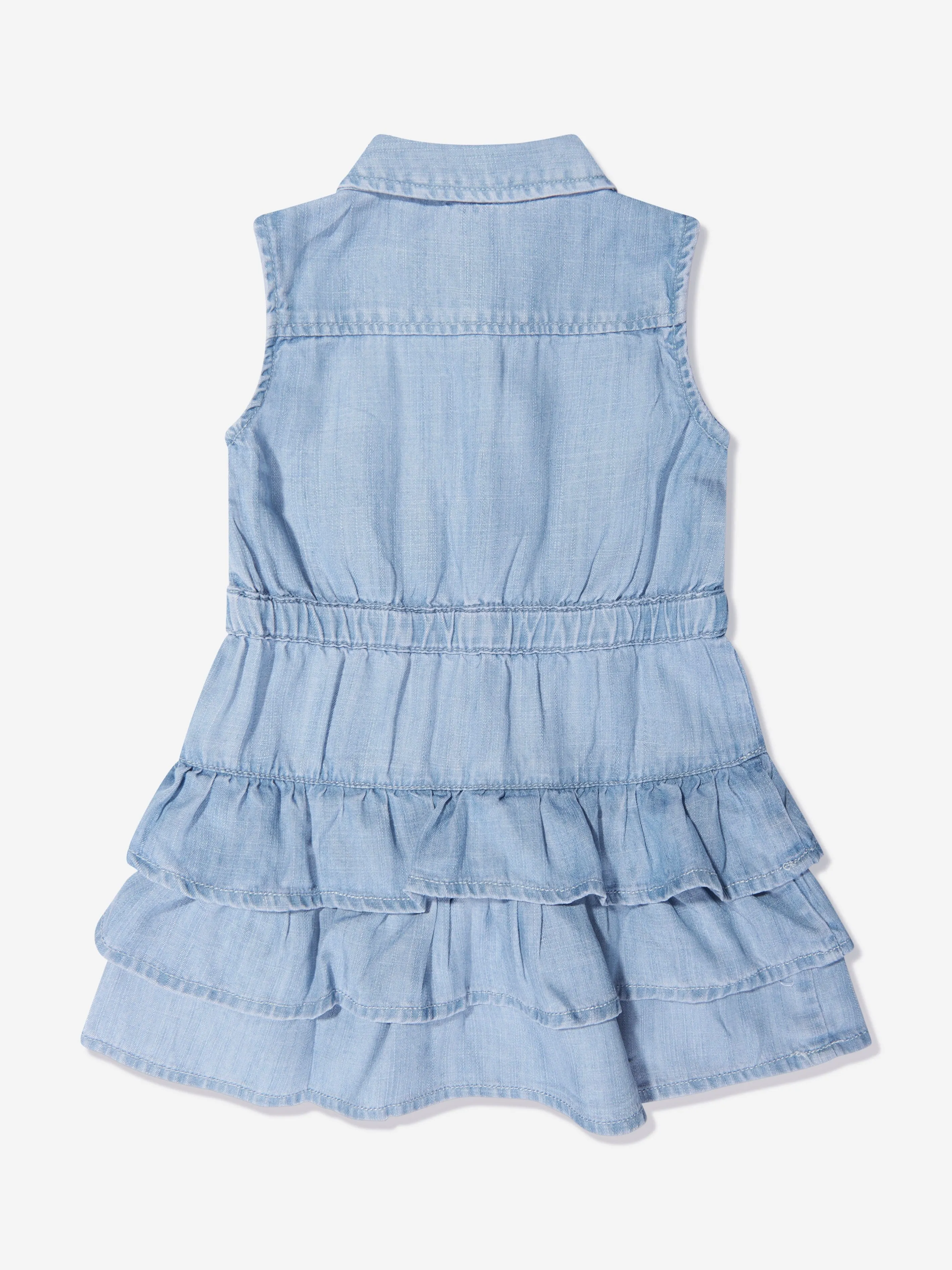 Guess Baby Girls Denim Dress And Knickers Set in Blue