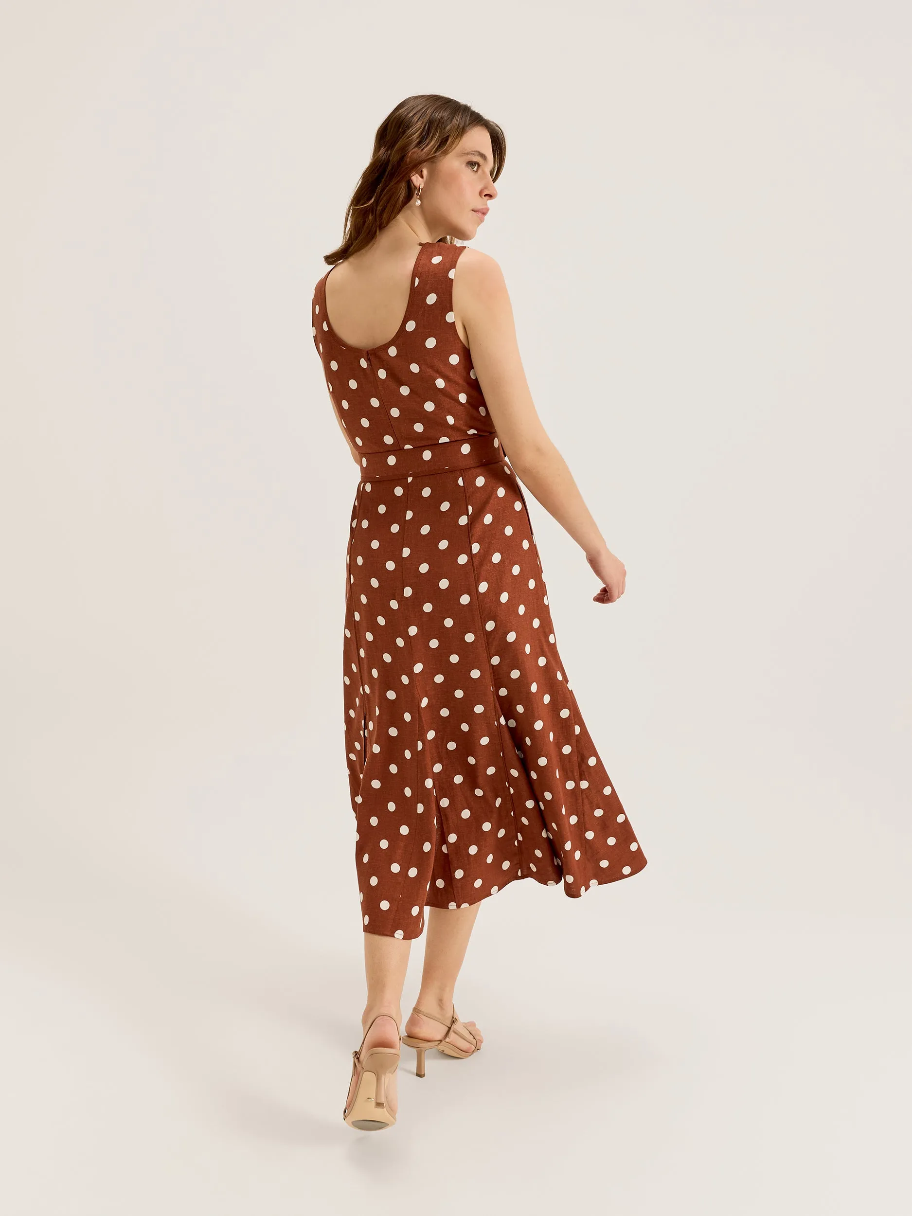 Hattie Spot Dress