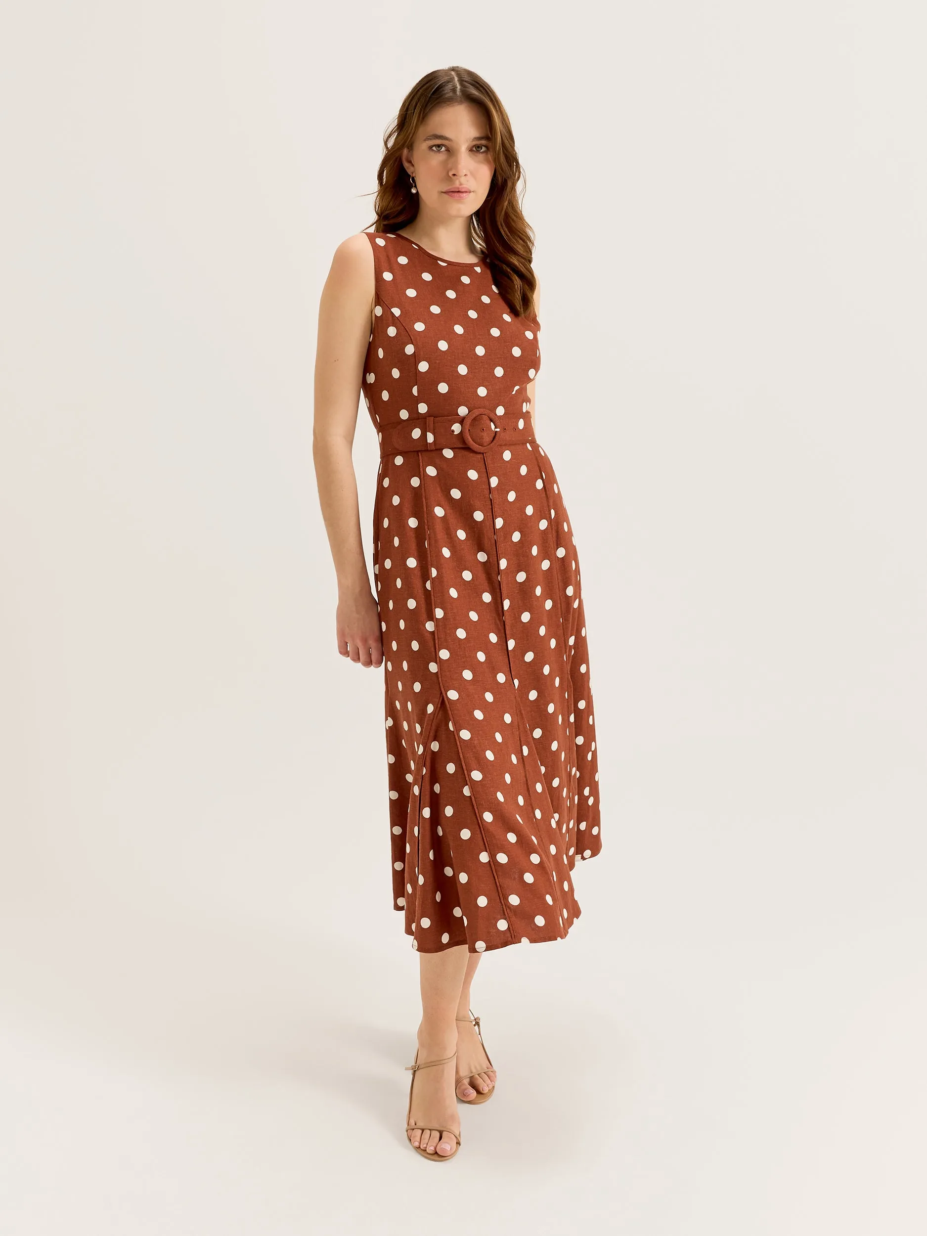 Hattie Spot Dress