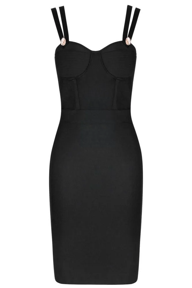 Kate Bandage Dress - Classic Black