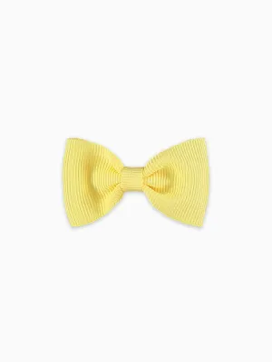 Lemon Small Bow Girl Clip