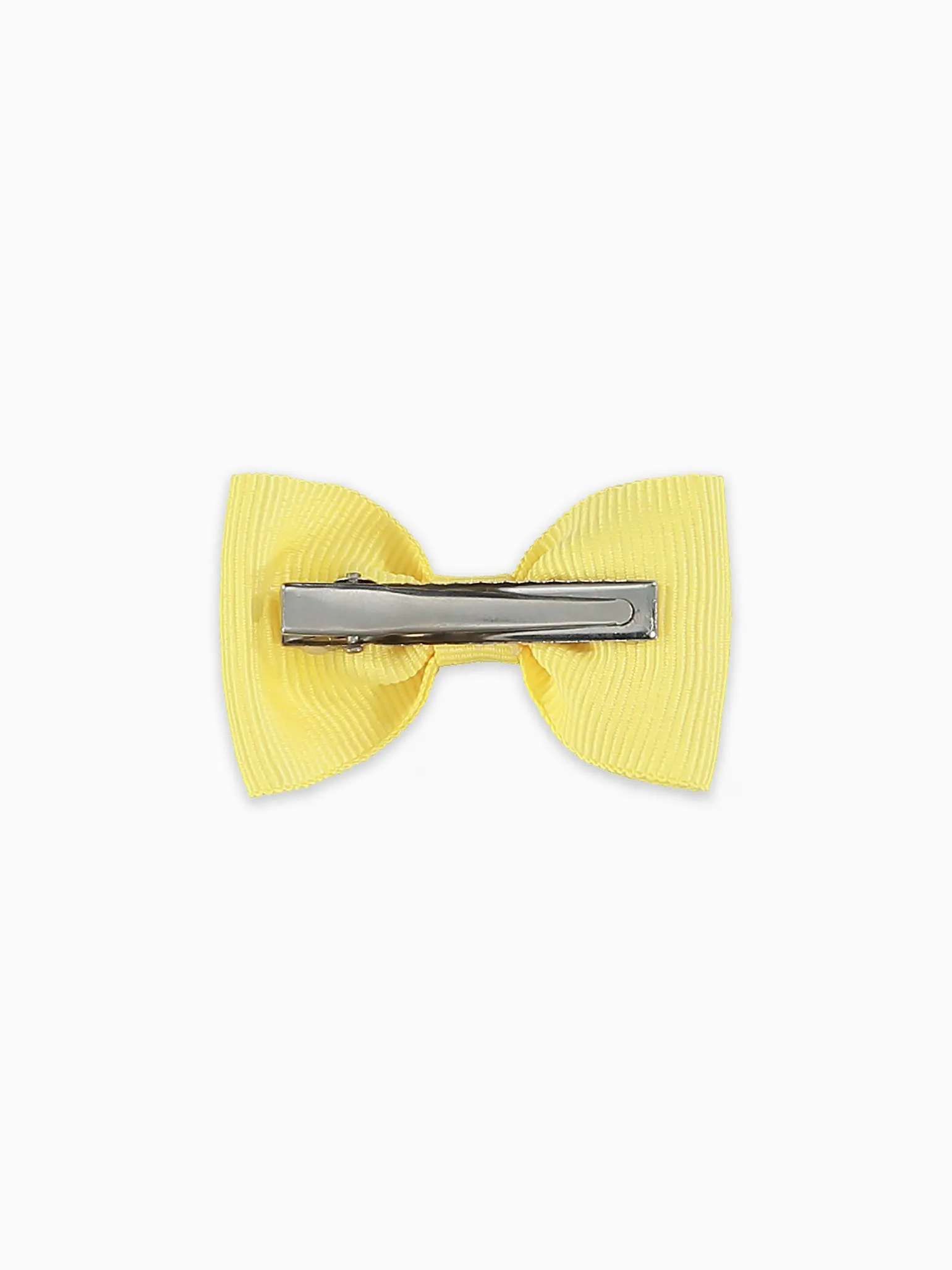 Lemon Small Bow Girl Clip