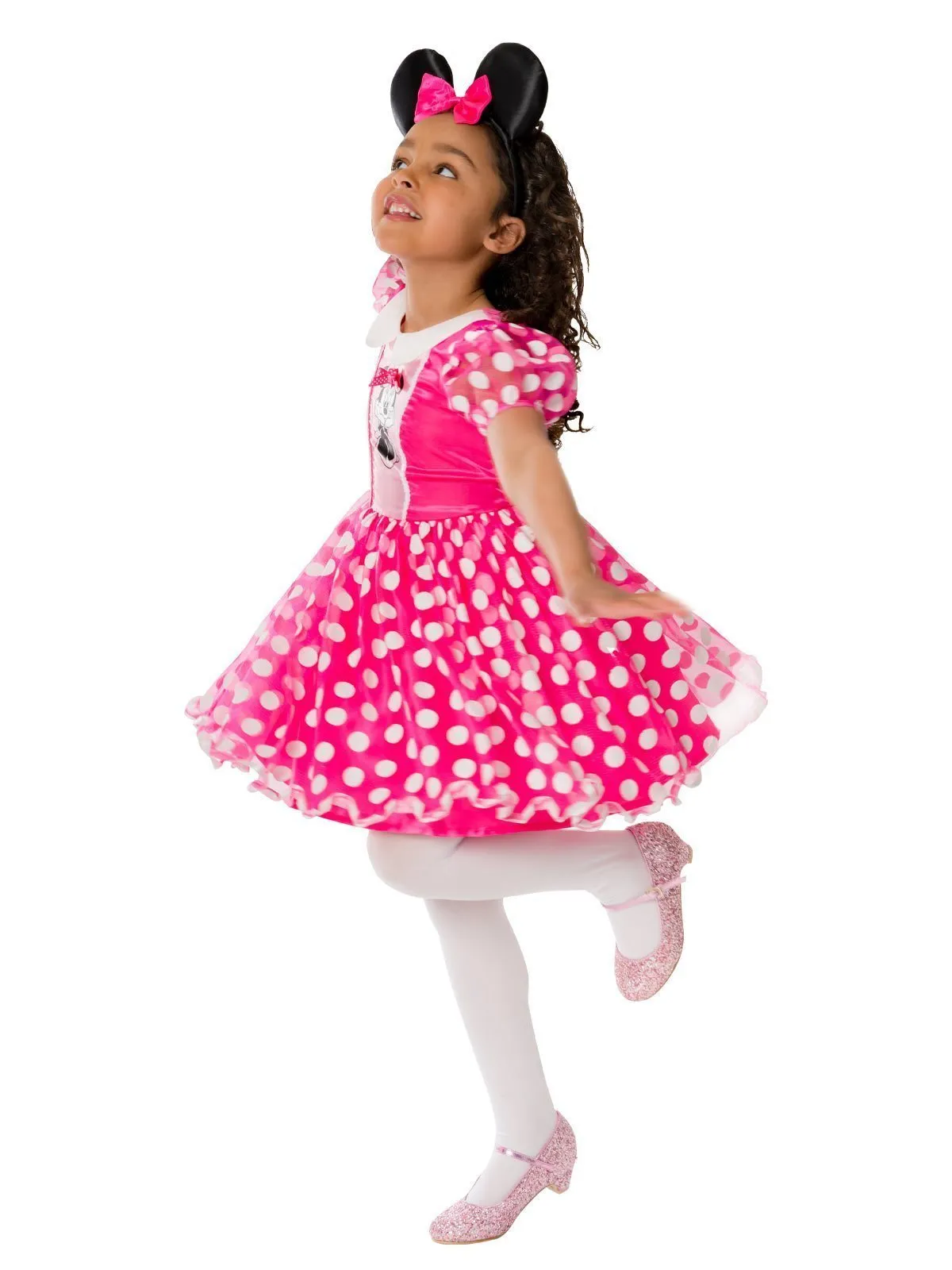 Minnie Mouse Pink Deluxe Costume for Toddlers & Kids - Disney Mickey Mouse