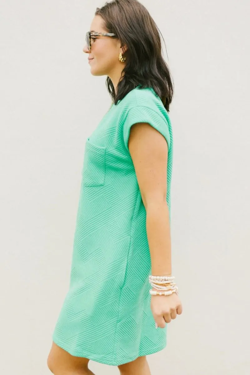 Mint Green T Shirt Dress