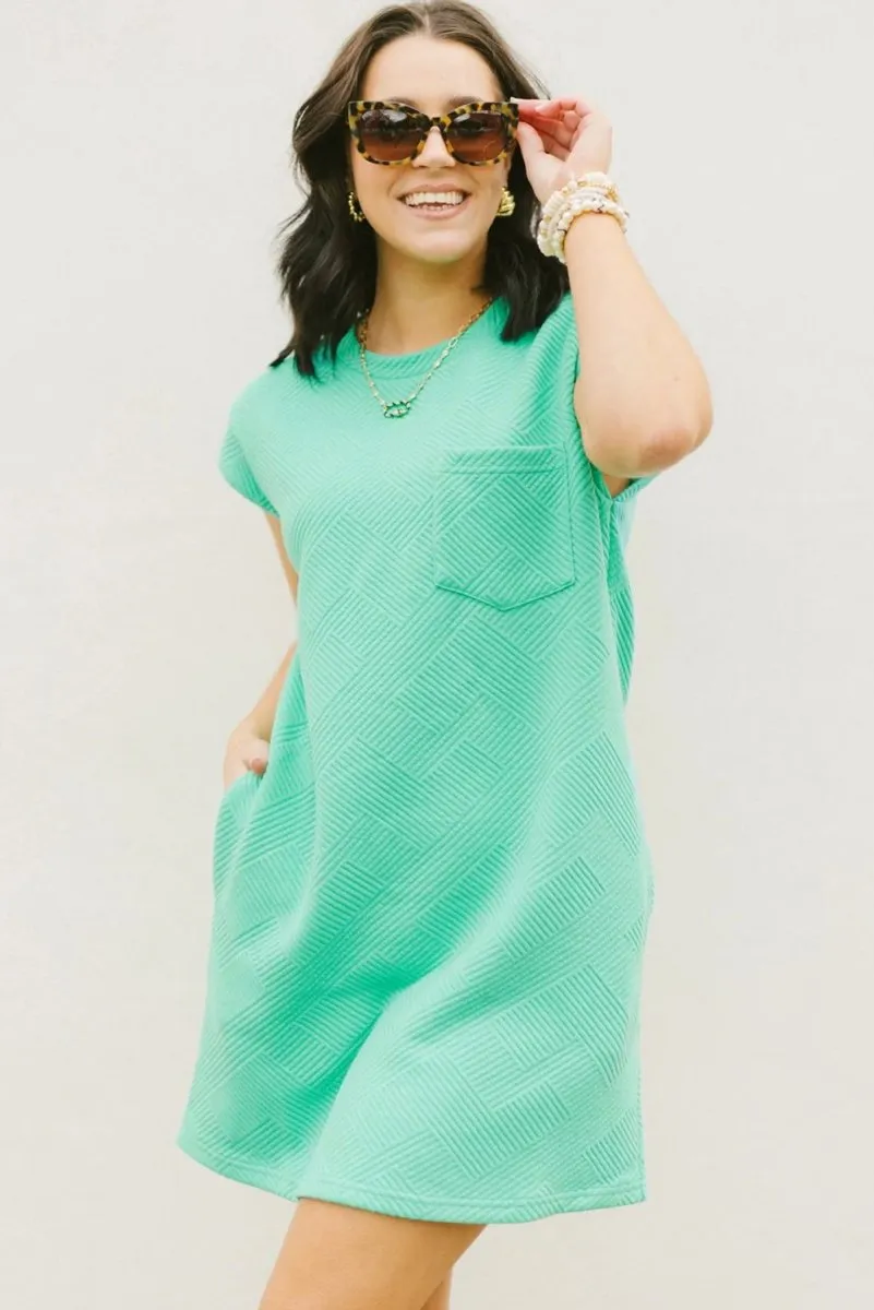 Mint Green T Shirt Dress