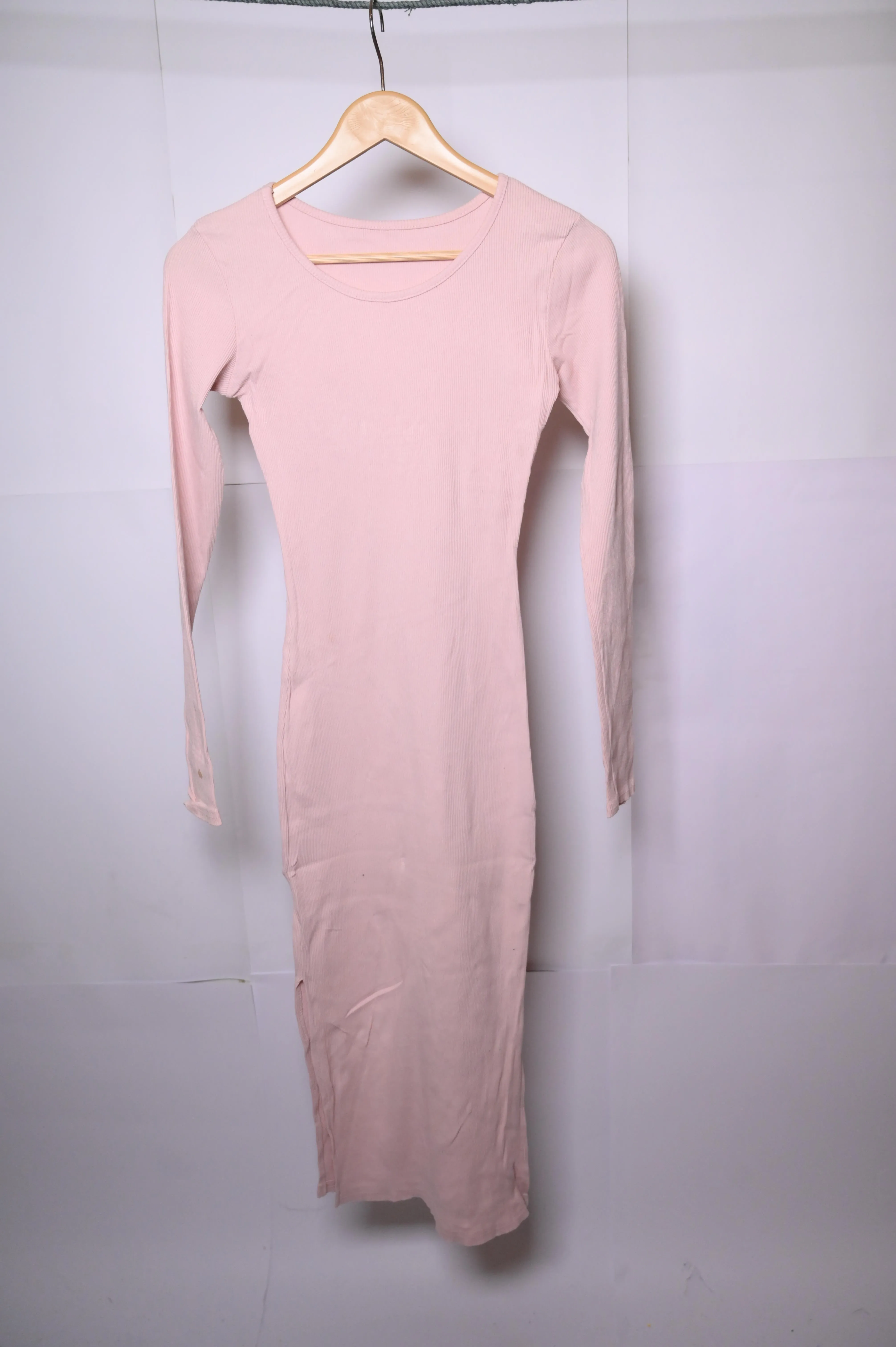 Thriftyfy Pink Bodycon Dress - Small