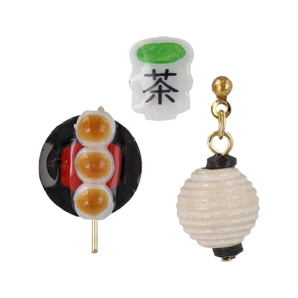 Tsukimi Dango Earring Set