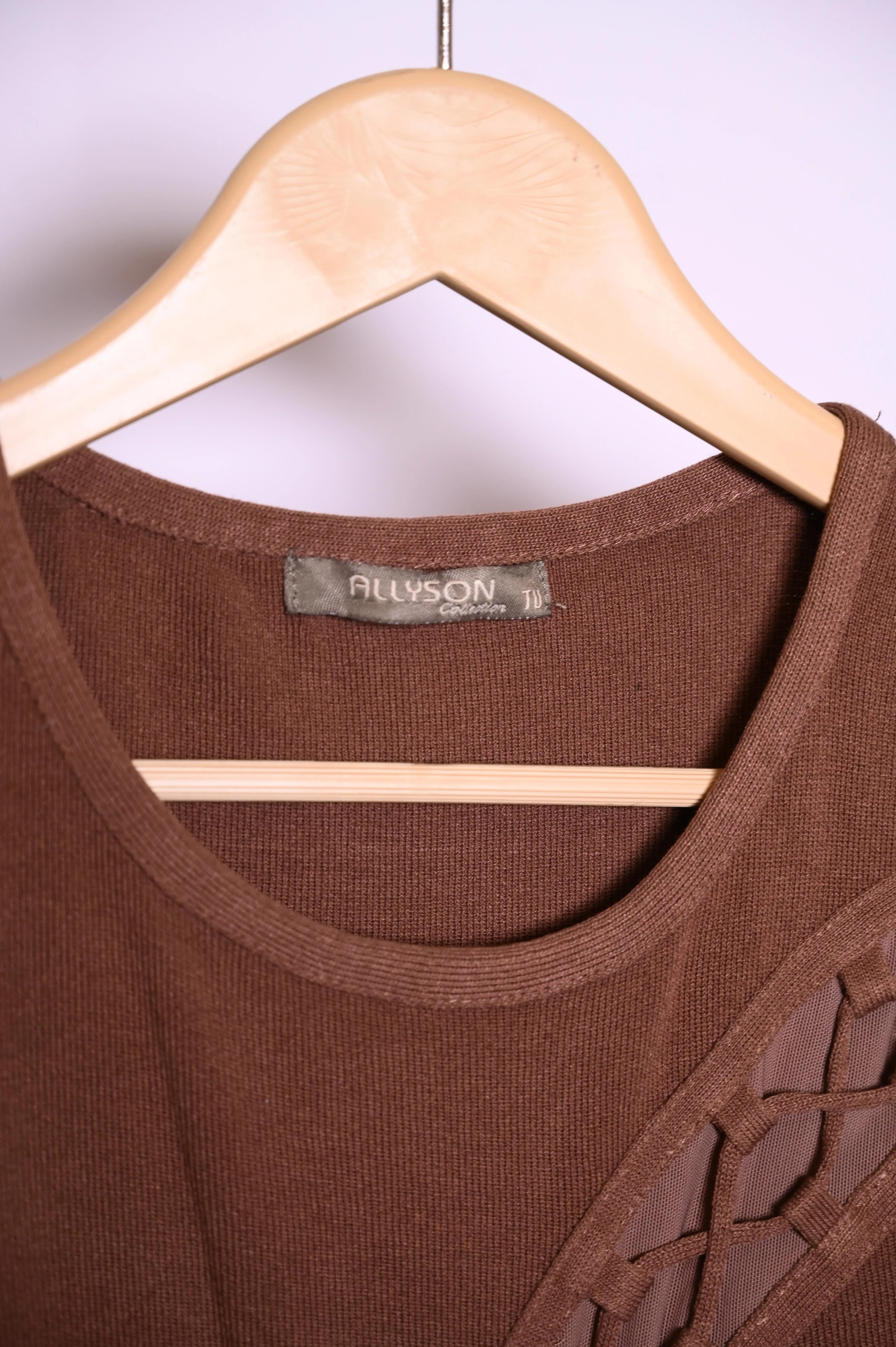 TU Brown Dress - Small