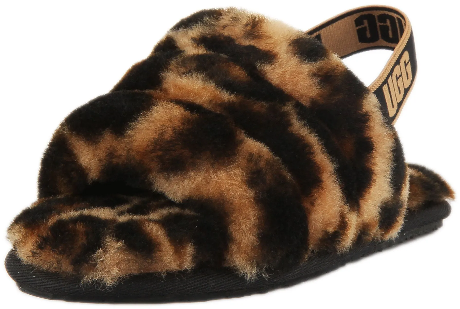 Ugg Australia Fluff Yeah In Leopard For Infants