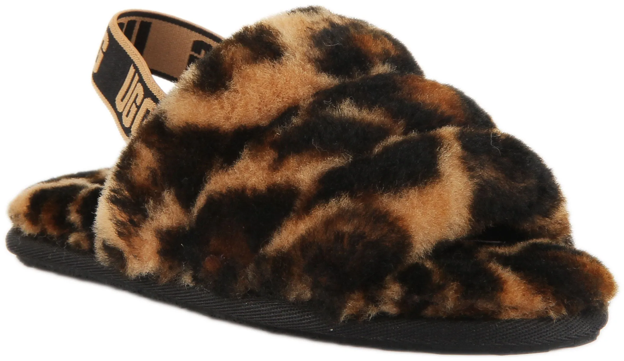 Ugg Australia Fluff Yeah In Leopard For Infants