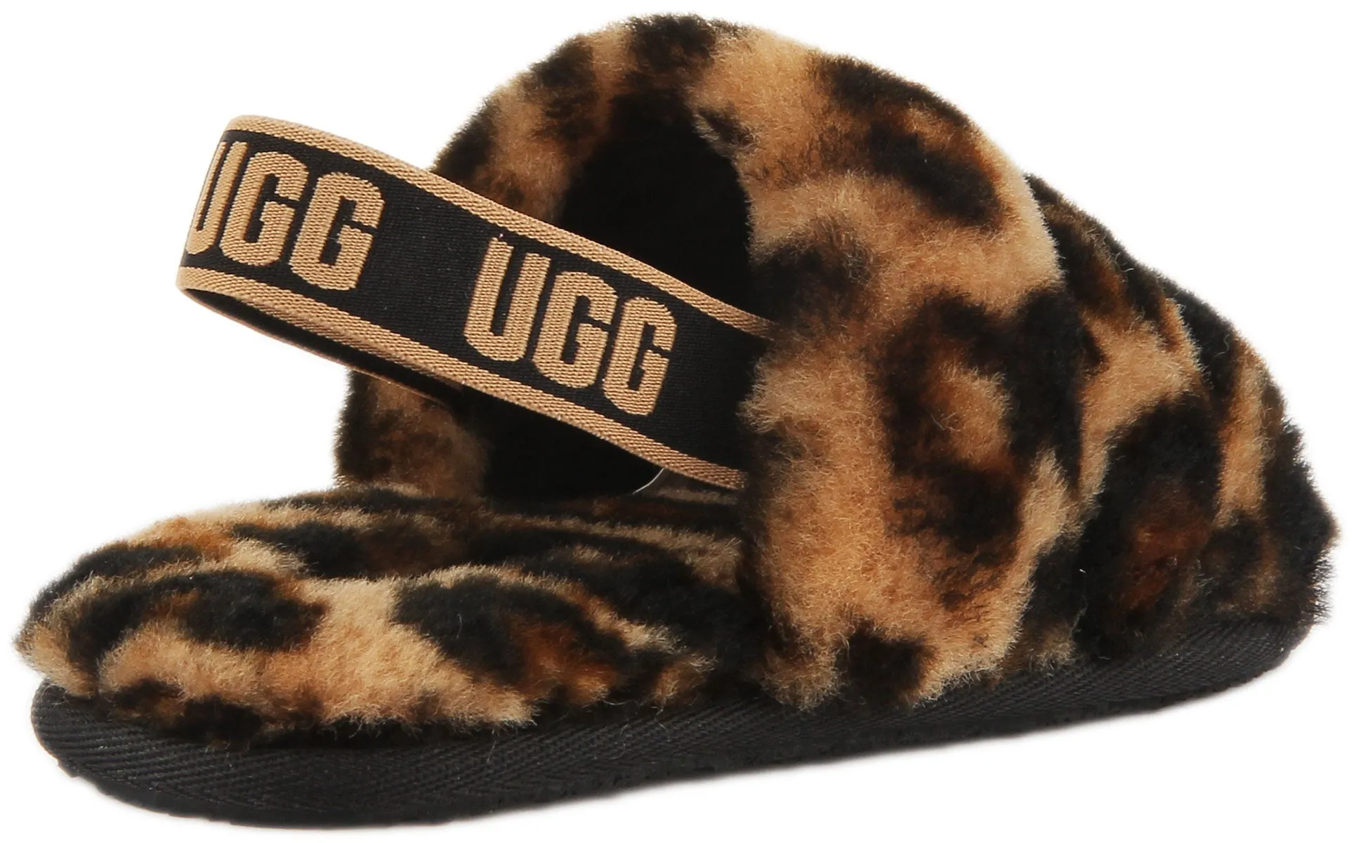 Ugg Australia Fluff Yeah In Leopard For Infants